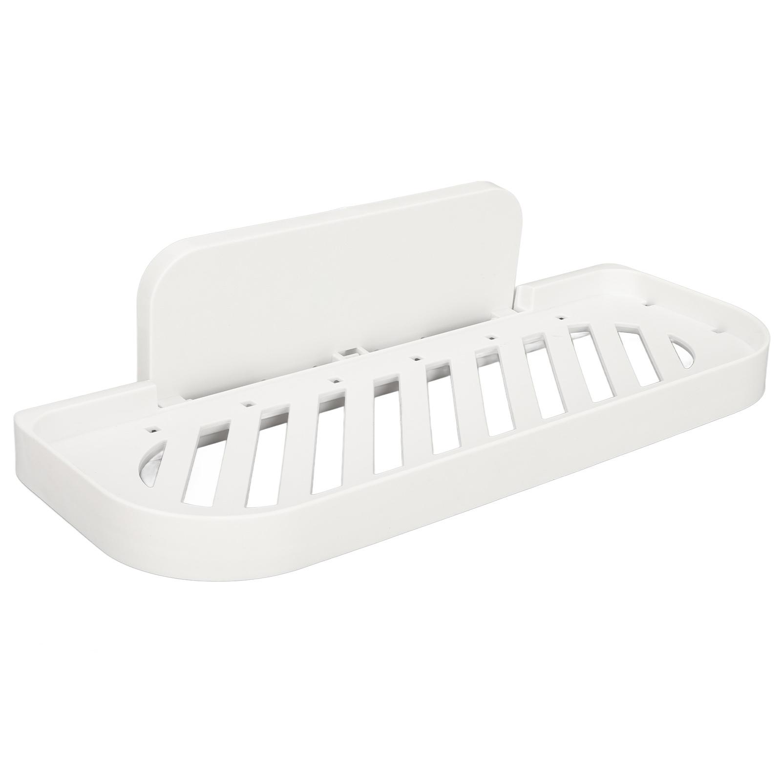 

Настенная полка для ванной комнаты, без сверления, с полым дном для слива воды, душевая полка для салона красоты, спа