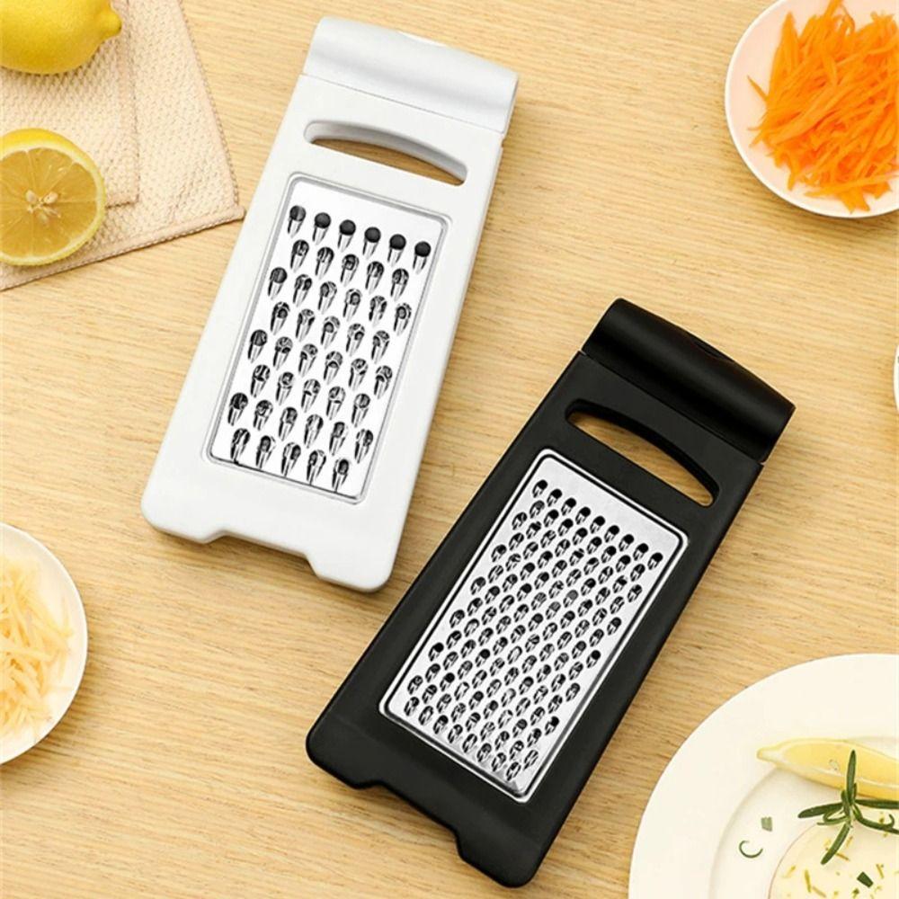 Double-sided Cheese Grater Stainless Steel Carrot Cucumber Slicer Vegetable Grater  Kitchen Tool