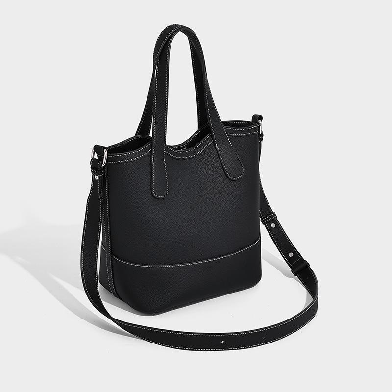 2025 New Fashion Versatile Handbag Niche High-End Large Capacity Single Shoulder Crossbody Basket Tote Bag