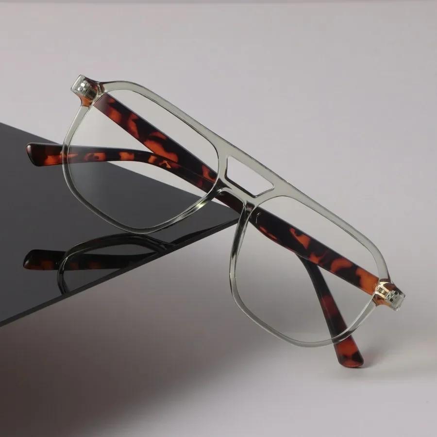 Luxury Square Frame Eyeglasses Women Men Minimalist Transparent Clear Lens Cool Fashion Glasses Oculos