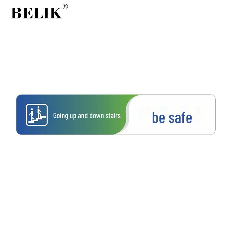 BELIK Stair Safety Warning Anti-Slip Sticker 60*12CM