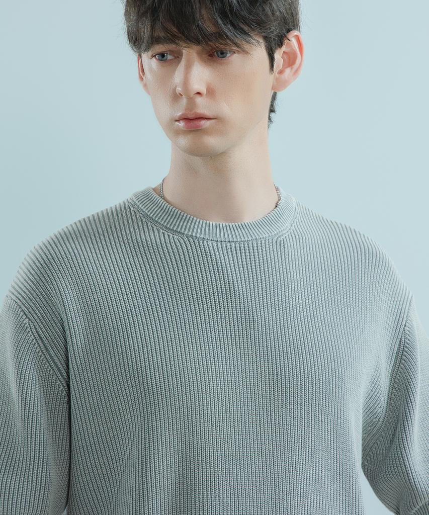 LOGSTORE Mole Pigment Round Knit