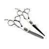 6.0" God Walker Crocodile Handle Wolf Head Hairdressing Scissors: Straight, Thinning, Bang Shears.