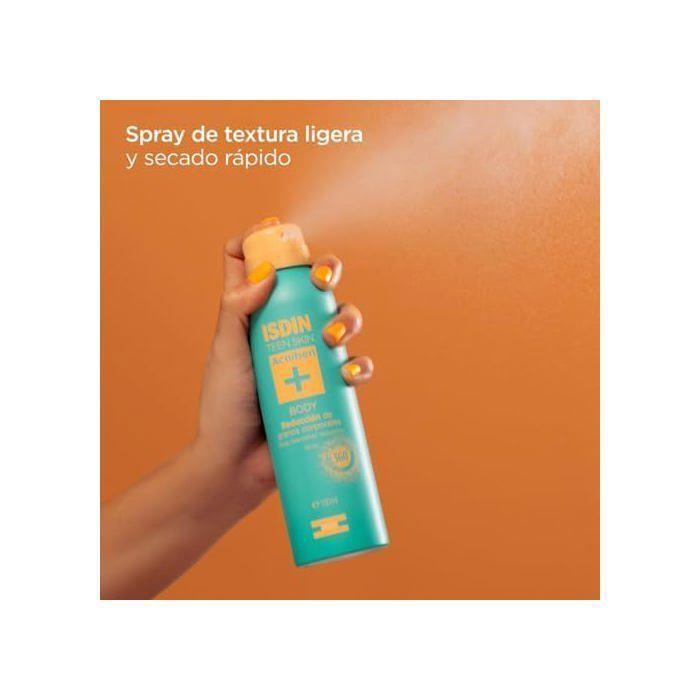 Isdin Teen Skin Acniben Body Spray 360° Riduzione Dei Brufoli Sul Corpo 150 ml