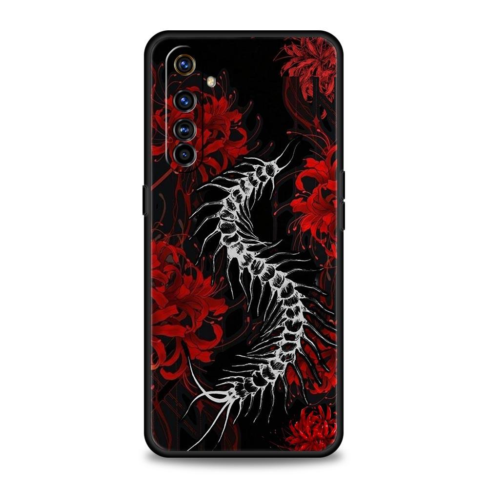 

Чехол для телефона Tokyo Red Spider Lily для Realme 13 12 10 9 8 7 GT3 GT5 GT2 Pro Plus 5G C21 C25 C35 GT Neo 2 3 3T 5 Realme GT2 Pro