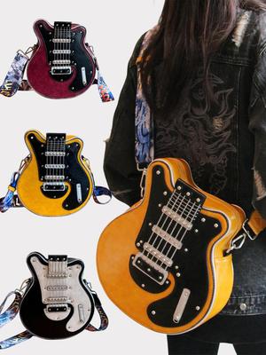 Y2K Spicy Girl Retro Guitar Crossbody Bag