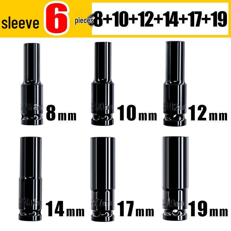 Electric Hex Wrench & Screwdriver Set, 8-32mm - Includes Socket Head, Extension, Air Gun, & Copper Components