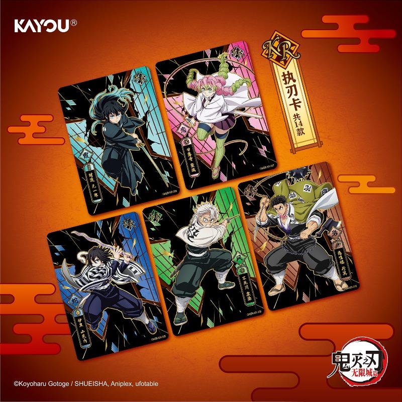 Card Kimetsu No Yaiba Infinity Castle Packs Genuine  Animation Collection Card Peripheral Toy Gifts