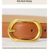 Belt for Women Designer Belts Casusl Fashion Lady Belt Black Brown White Belts for Jeans Strap for Dresses Women's Trousers Belt