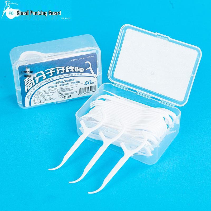 

Зубочистки с зубной нитью Little Peck Guardian - Семейная упаковка (50 графов)