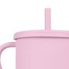 200ML Straw Cup Unbreakable Leakproof Silicone Anti-rupture Toddler Sippy Bottle Kids