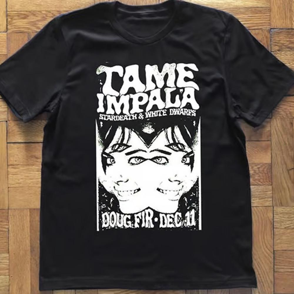 

Tame Impala artwork band black shirt Unisex All sizes S to 5Xl XA526 Unisex T-Shirt XXXL