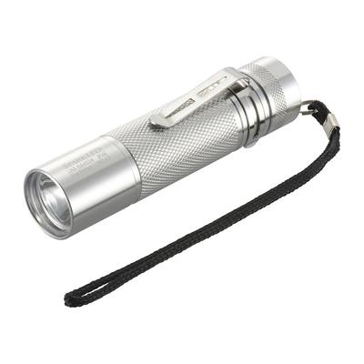 OHM Electric Waterproof Flashlight with Sparkled Pure 400 ANSI Aluminum Body LHA-DA432-S2 Beam, Lumens, Dimmable, IPX6, Compliant, (Product Code