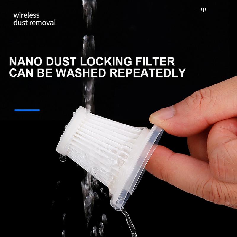 5pcs Car Vacuum Cleaner Filter Easy Installation and Removal HEPA Car Vacuum Filter Portable Handheld Vacuum Cleaner Accessories
