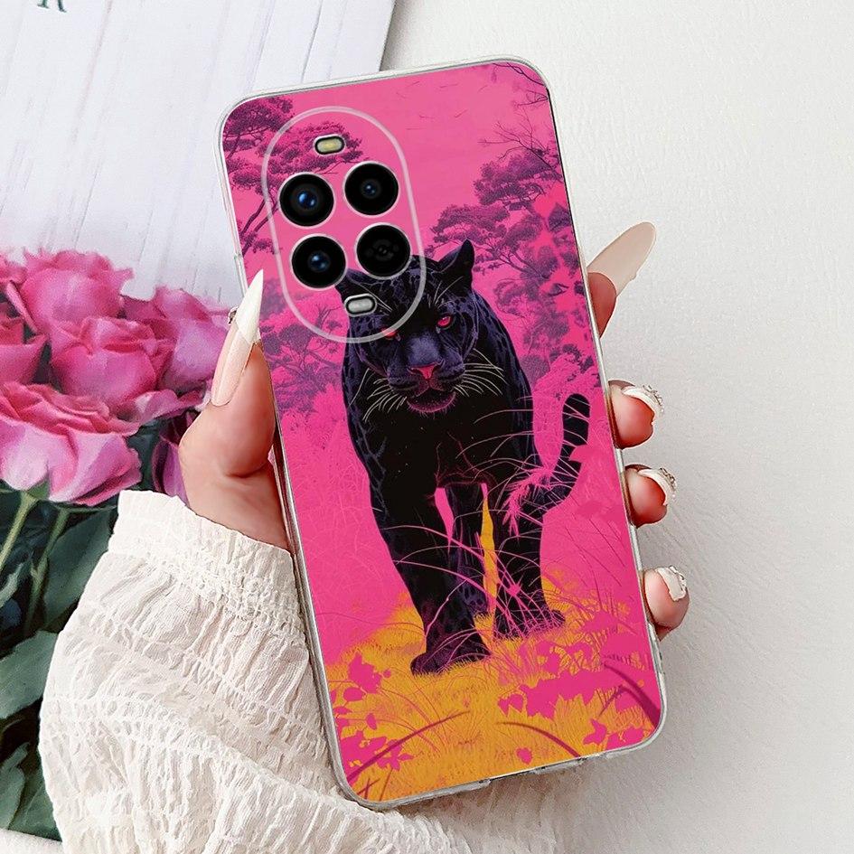 For Huawei Nova 13 Case Nova13 5G Cover BLK-AL80 Funda Popular Flower Butterfly Soft Clear Silicone Cases For Nova 13 Pro Bumper