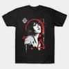 Motoko Kusanagi Cyber Sentinel Anime Waifu Black TShirt V4