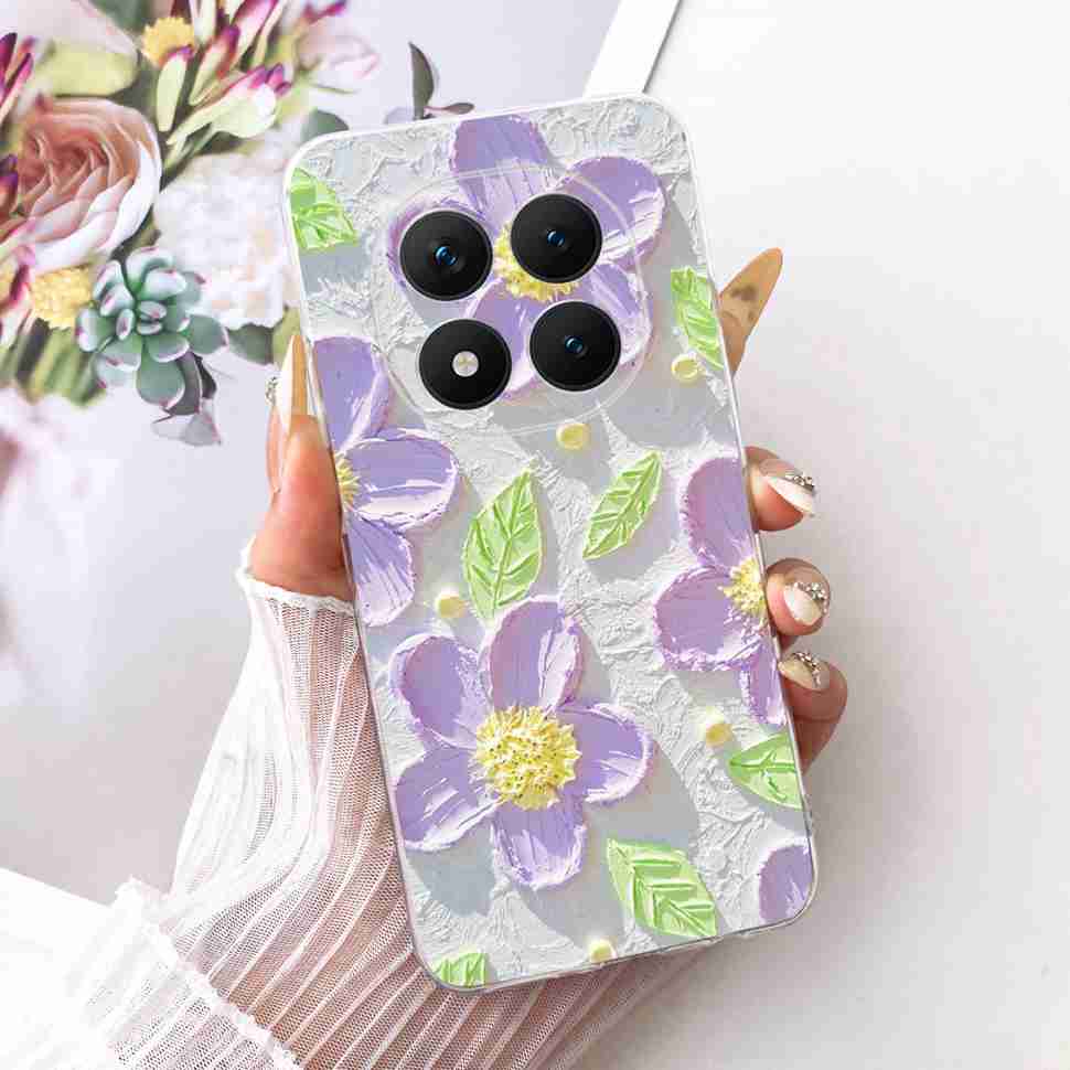 Für Xiaomi Redmi Note 15 Pro Plus ProPlus 5G Hülle Blume Cartoon Hülle Weiche Silikonhülle Für Redmi Note 15 Pro+ Hülle