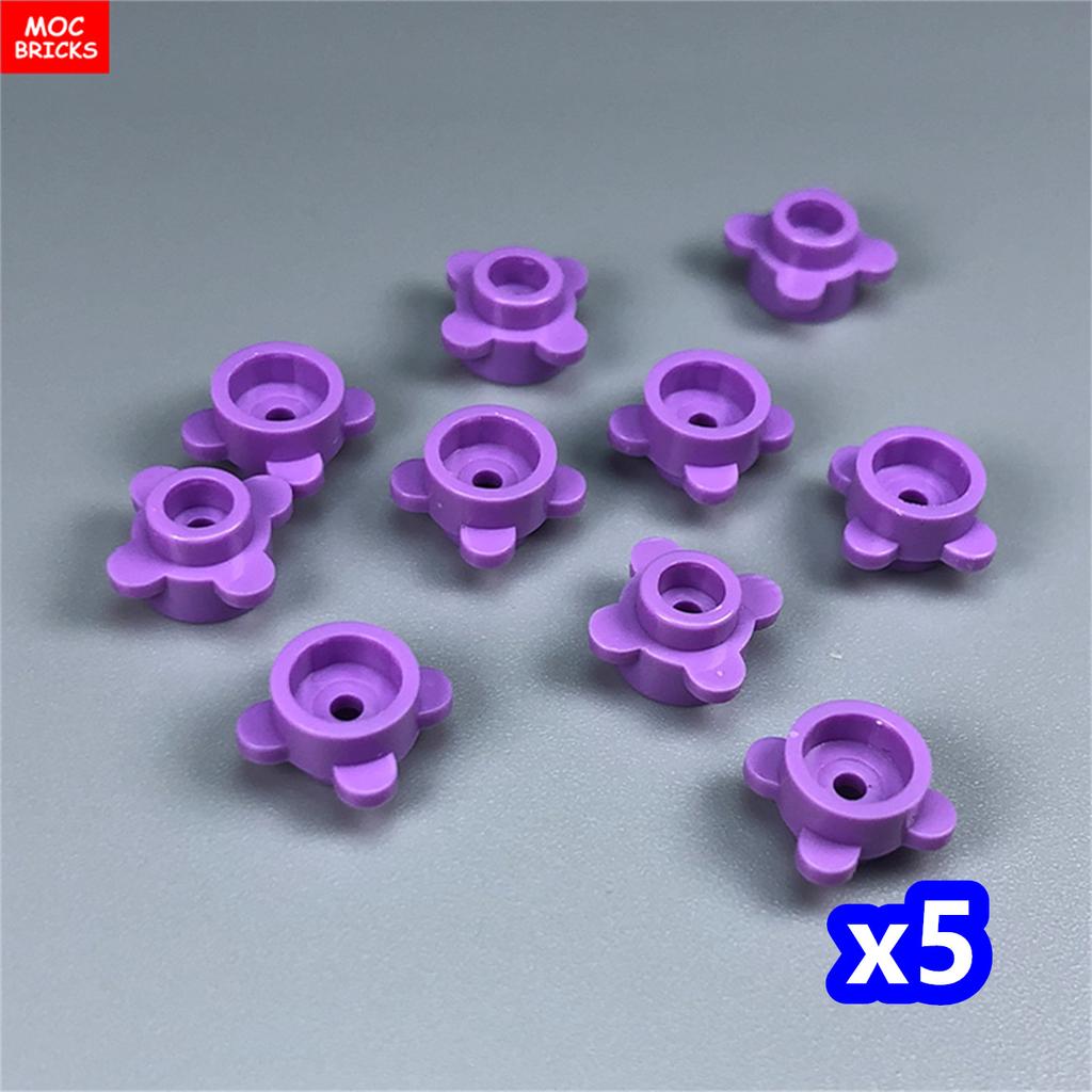 50pcs MY OWN CREATION Blocks DO-IT-YOURSELF plant Plate Round 1x1 Flower Jungle Garden Tree House Scene 33291 Learning Building Blocks Children Gifts