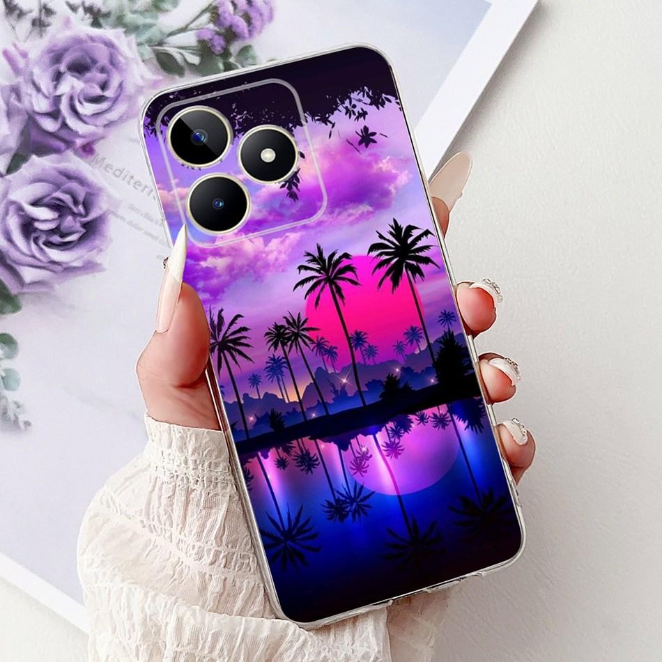 For Realme Note 50 Fashion Cool Pattern Phone Case For Realme Note50 RMX3834 Soft Silicone TPU Cases
