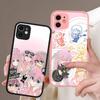 Anime Bocchi The Rock Matte Translucent Phone Case For Iphone 16 ProMax 15 14 13 12 11 X XS PRO Plus