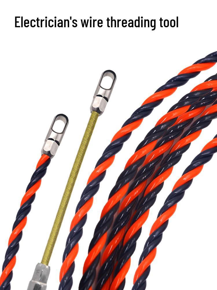 Electrician's Wire Threader for Thin Conduit & Concealed Network Cable