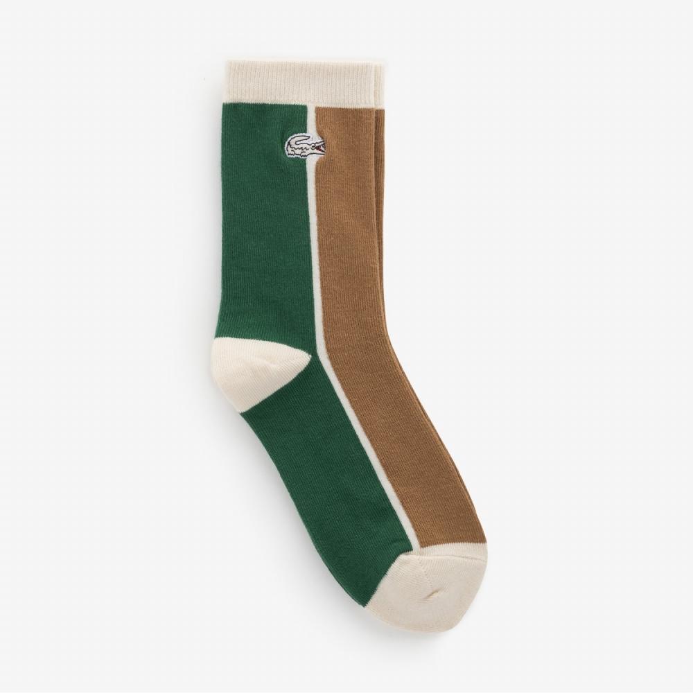 

LACOSTE Womens Tipping Point Medium Neck Socks RA190E53N SMI
