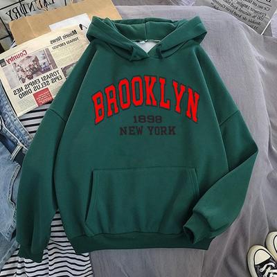 Frühling Herbst Hoodies Gedruckt Brooklyn Lette Streetwear Männer Frauen Mode Übergroßen Hoodie Trainingsanzüge Unisex Kleidung Mantel