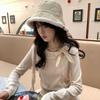 Women's Retro Patchwork Bow Long Sleeve T-shirt - Korean Style Autumn/Winter Top