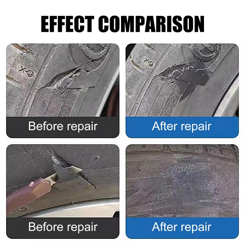 30g Tire Repair Adhesive 30g Universal Rubber Bonding Glue For Tire Crack Repair Flexible Instant Adhesive Super Glue Rubber