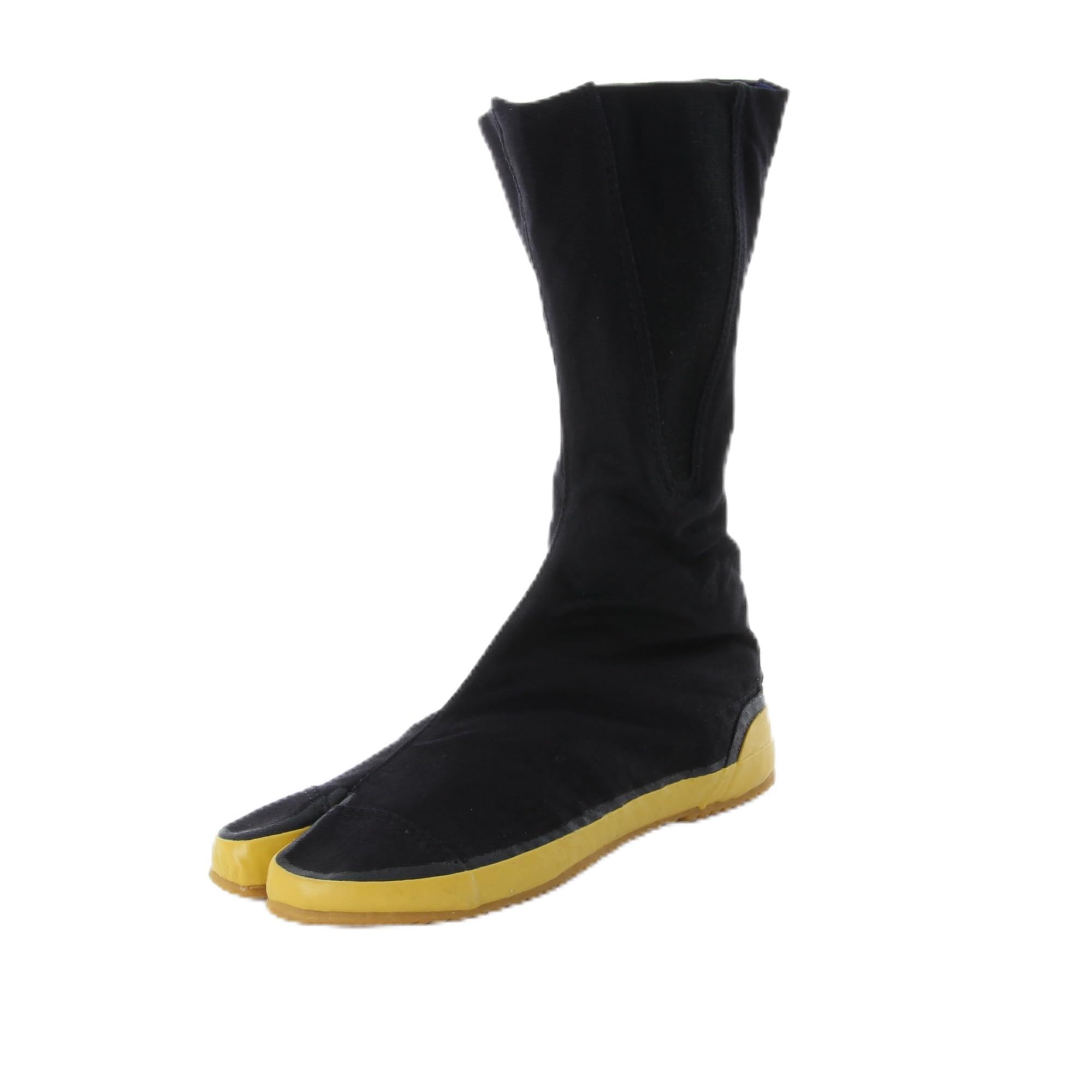 

[Moonstar] Tabi Boots with Zipper, 2E Width, Men s & Women s, Easy-to-Wear, Black, 26cm
