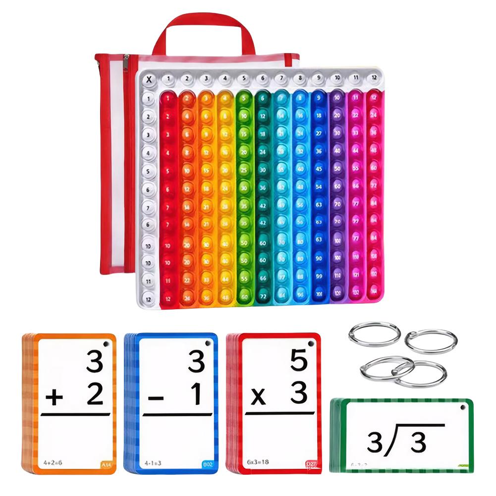

Math Flash Cards Fidget Chart Math Games Addition Subtraction Division Multiplication Cards for Kids in 3rd 4th 5th 6th Grade as show