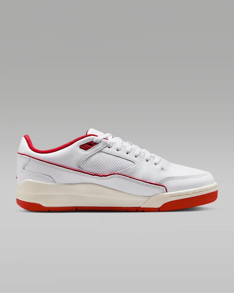 HF3255-106 Nike Jordan Flight Court White Sail Black Varsity Red (Men's)