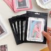 10Pcs Card Photocard Storage Bag Color Matte Transparent Ziplock Bag Gift Packaging Bag Sticker Card Sleeve Packaging Bag