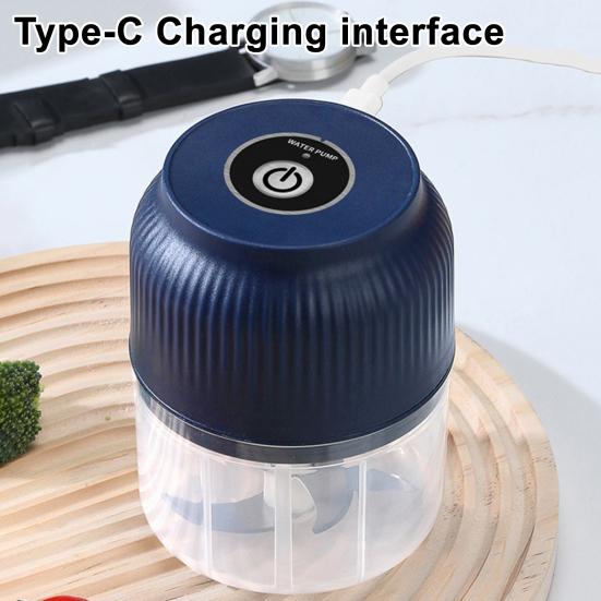 Electric Garlic Mincer 150/300ML Food Chopper USB Mini Fruits Vegetable Chopper Portable Small Food Processor