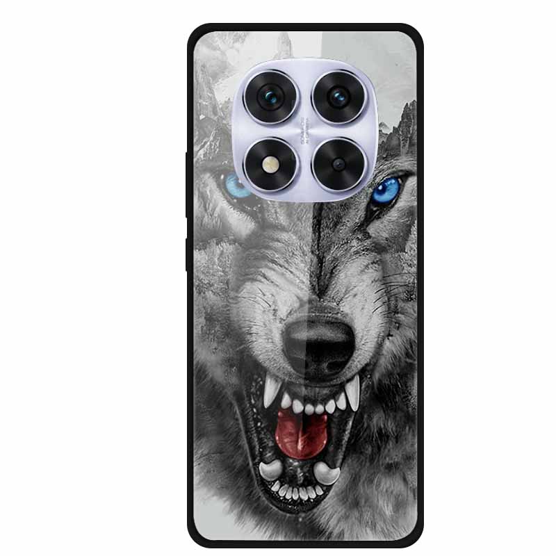 Hard Back Cover For Xiaomi Redmi Note 14 Pro 5G Case Soft Bumper Tempered Glass Case For Redmi Note 14 Pro 4G Case Note14 Pro