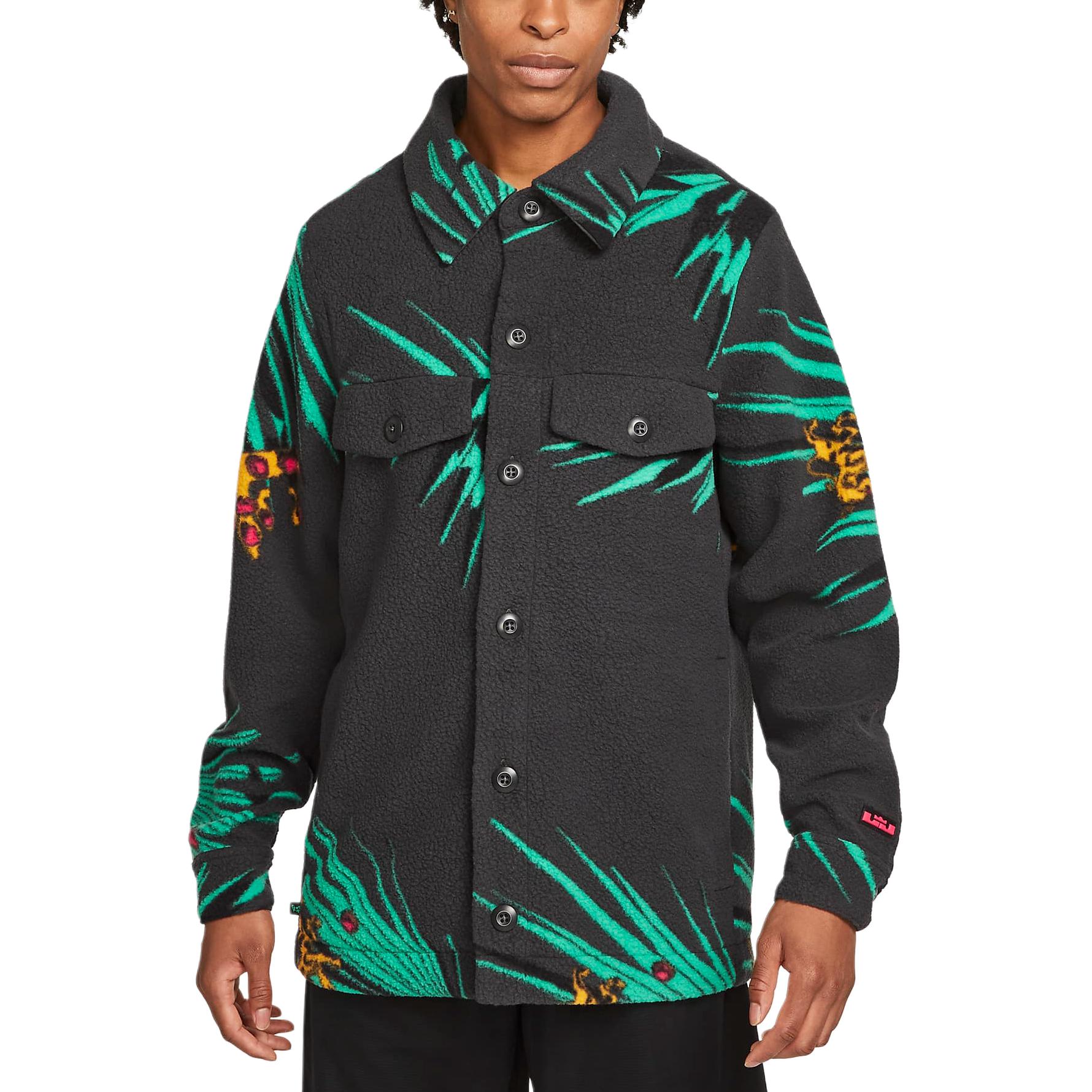 Nike LeBron Jackets & Coats Men s Dark Smoke Gray DA6707-070 XL