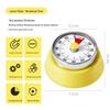 Magnetic Kitchen Timer: Visual Countdown & Alarm
