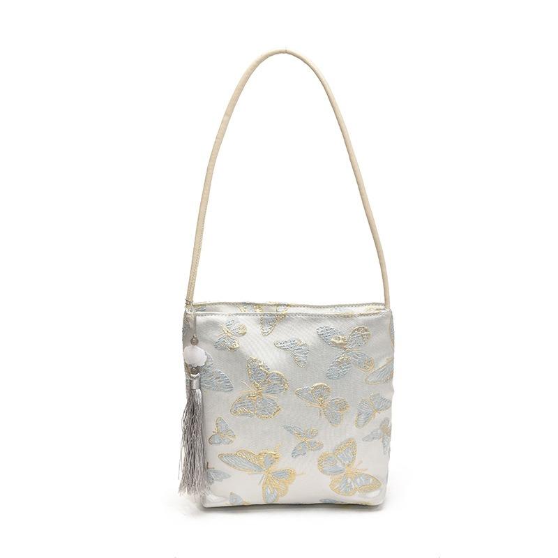 Summer new fashion national tide temperament simple casual shoulder bag women's large-capacity commuter tote bag