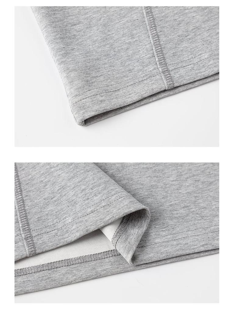 Trendy Solid Color Textured Round Neck Loose Japanese Style Men's T-Shirt - Summer 2026 Collection