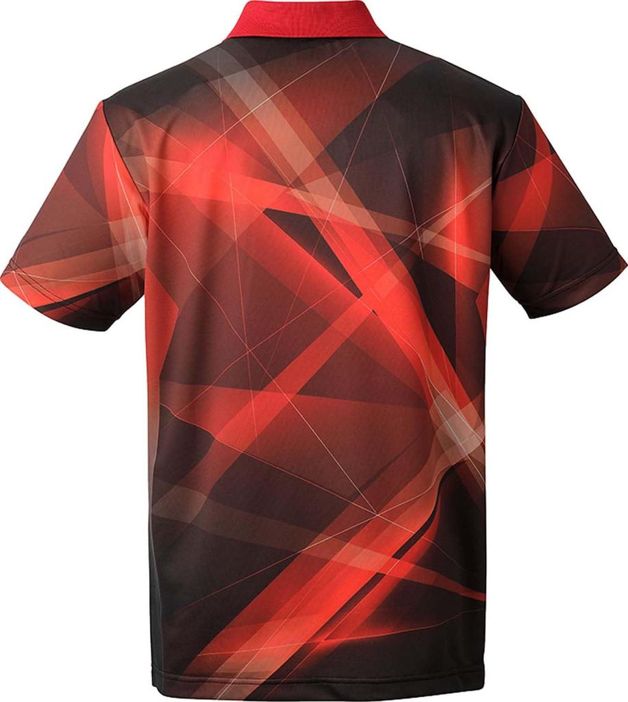 Nittaku Stolní tenis Hra Breakle Velikost M Tričko, Tričko, 20 Červená,