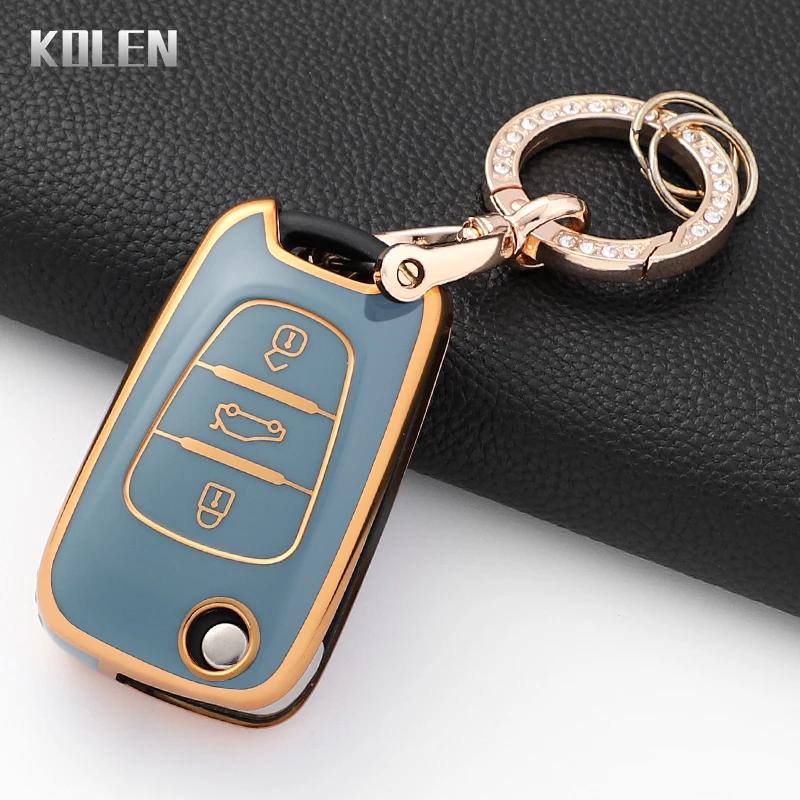 New Tpu Car Key Case Cover Fob For Hyundai I20 I30 Ix20 Ix25 Ix35 Elantra Accent For Kia Sportage Rio 3 Soul Optima Ceed K5 Bag