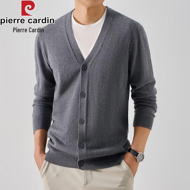 Pierre Cardin Men's V-Neck Knitted Cardigan