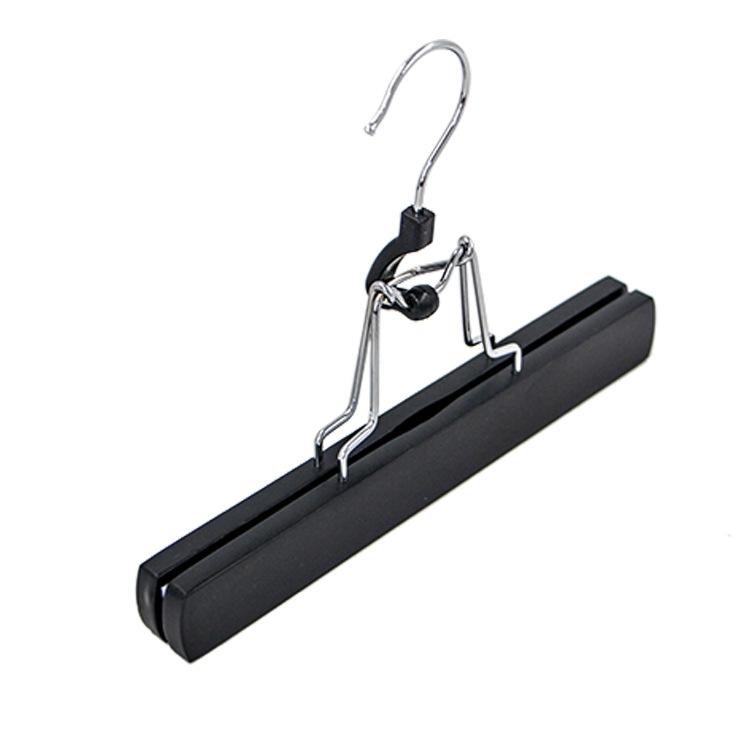 Adjustable Wooden Hanger for Wigs & Hanfu Dresses, Skirt Pants Hanger JK Uniform & Pleated Skirts, Multi-Punctional Foldable Storage Organizer