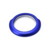 Blue Aluminum Keyless Engine Push Start Button Decoration Ring Trim For BMW G30