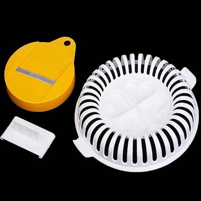 Microwave Oven Fat Potato Chips Maker  Chip Slicer Snack Maker