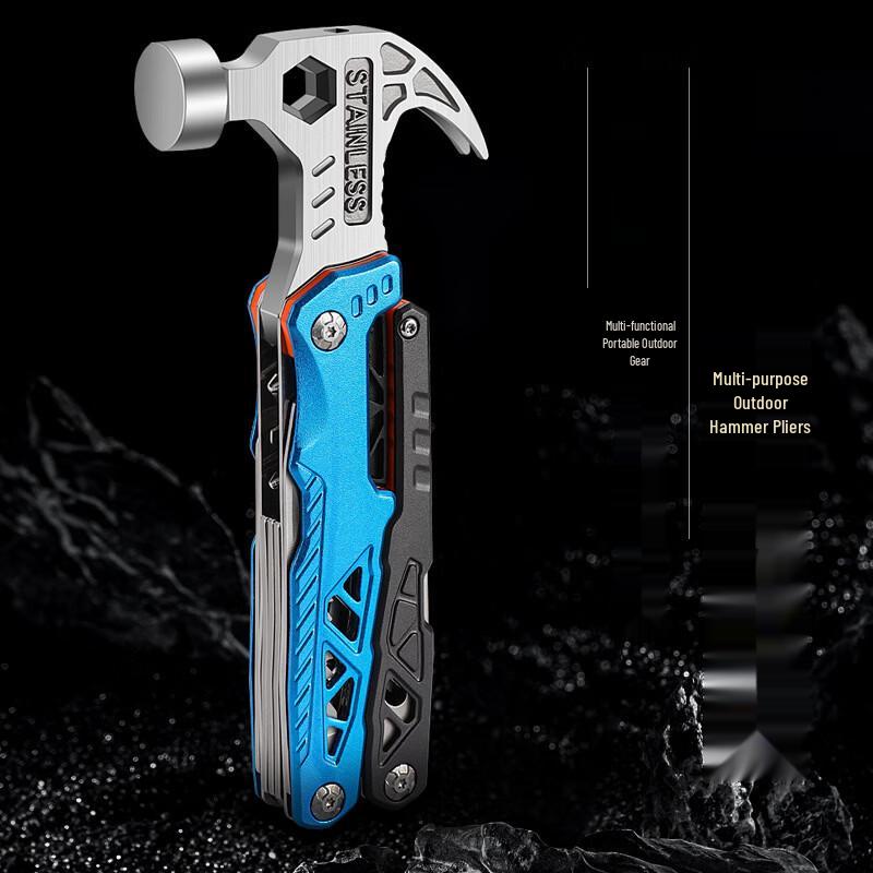 Portable Multi-tool Safety Hammer Pliers