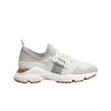(w) High Tech Fabric Sneakers Grey Brown
