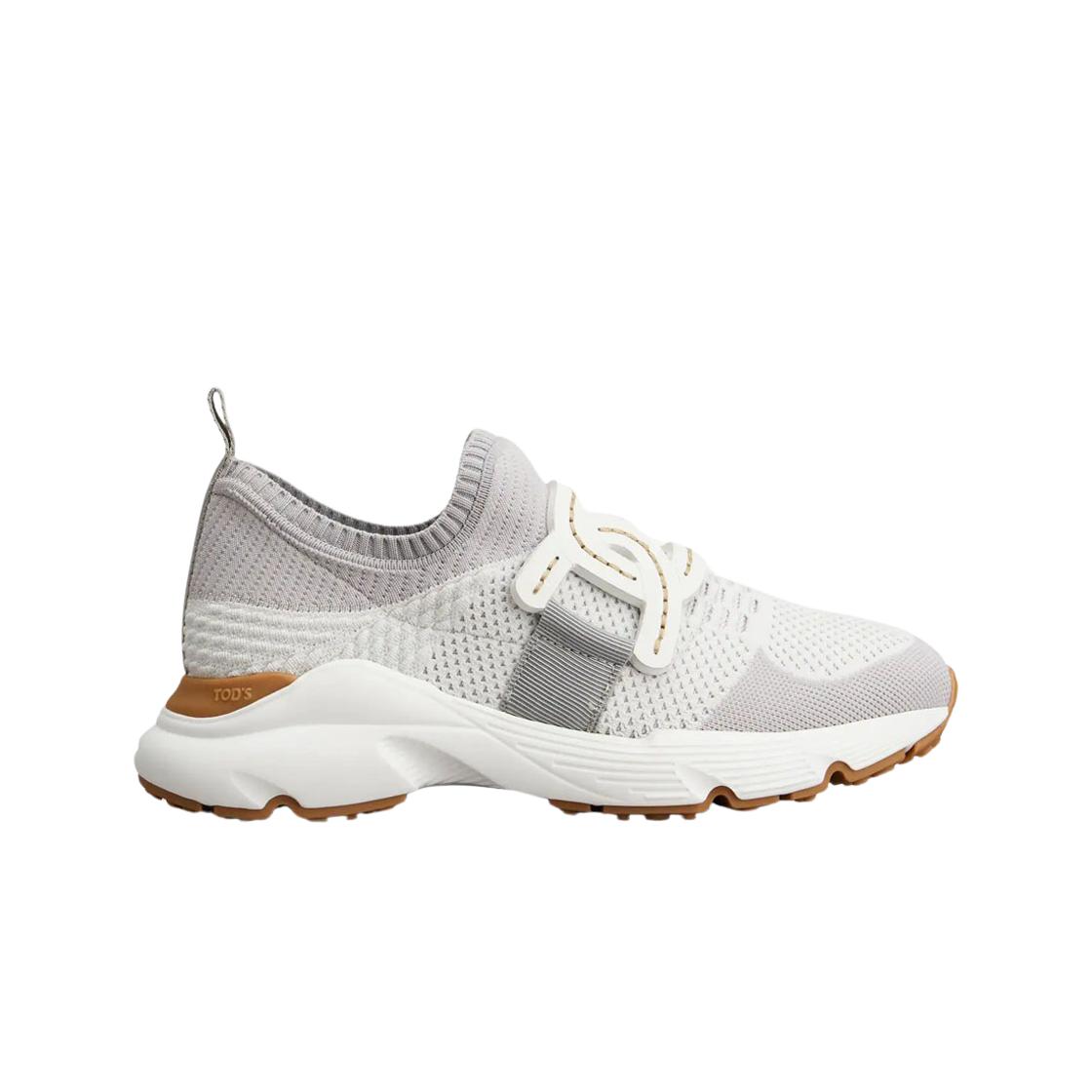 

(w) Tod s High Tech Fabric Sneakers Grey Brown EU 38W