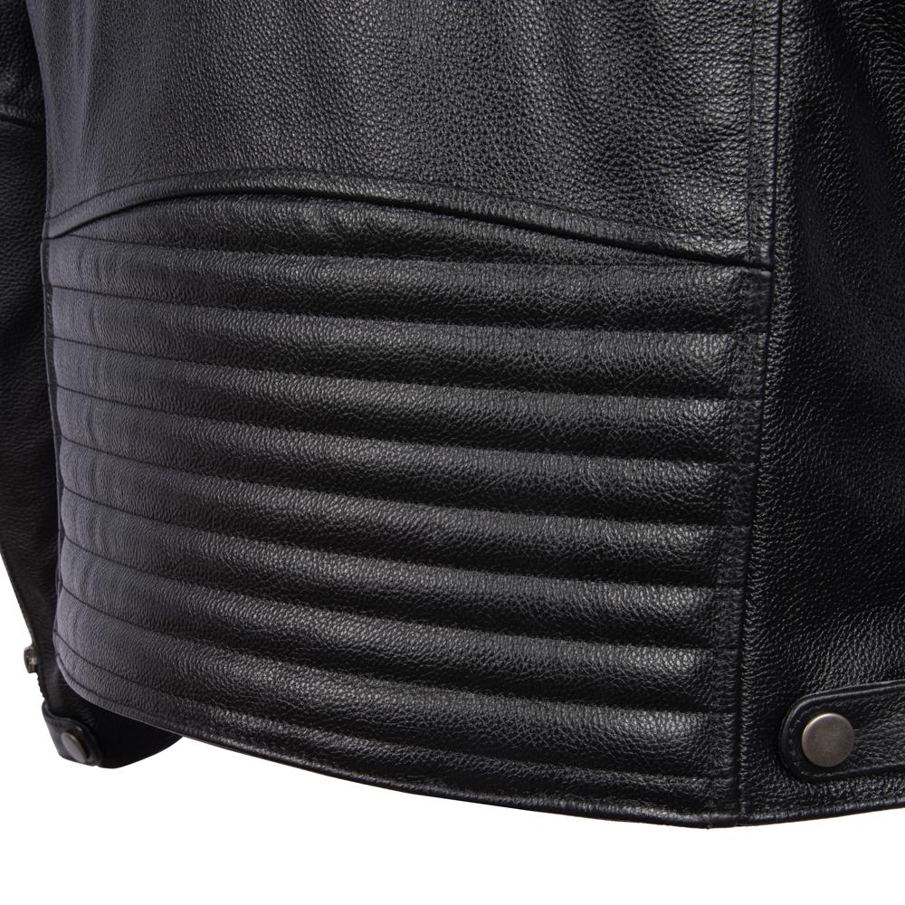 Black Motorcycle Jackets Genuine Cowhide Leather Coats Men Leather Jacket Riding Biker Jackets For Men Clothing Winter