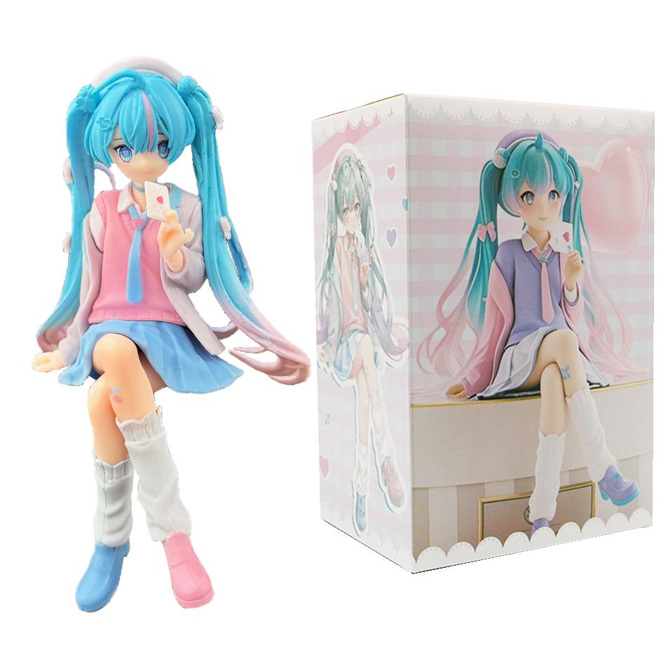 21Cm Sexy Girl Hatsune Miku Anime Figure Fashion Subclture Miku Action Figure Christmas Gift Pvc Collection Model Doll Toys